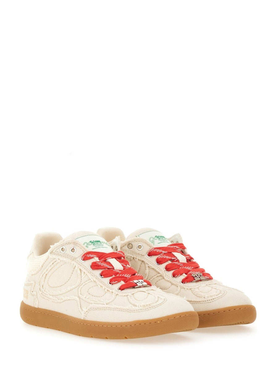 GANNI 08 CANVAS SNEAKER