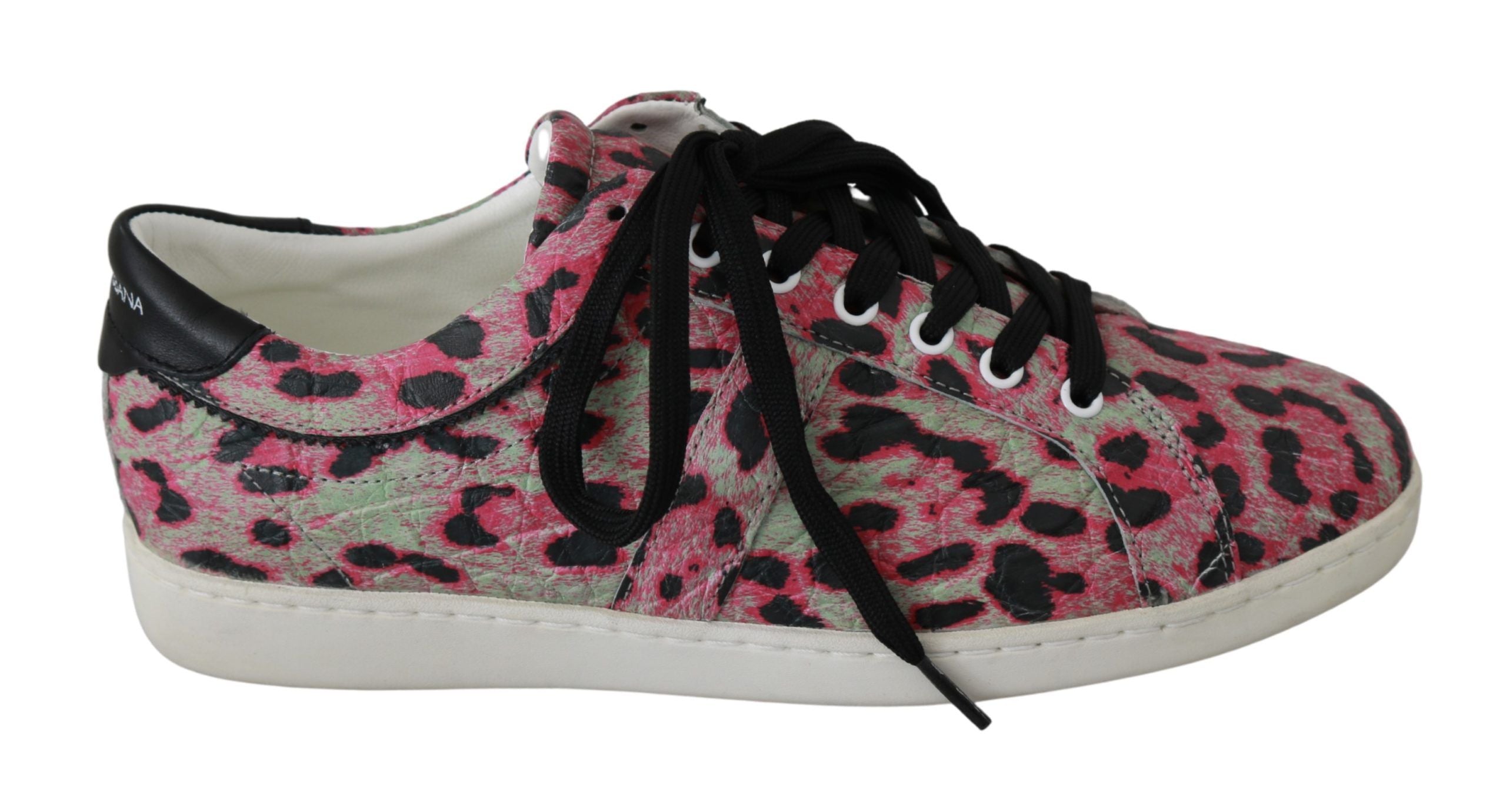 Dolce & Gabbana – Mehrfarbige Sneakers aus Krokodilleder