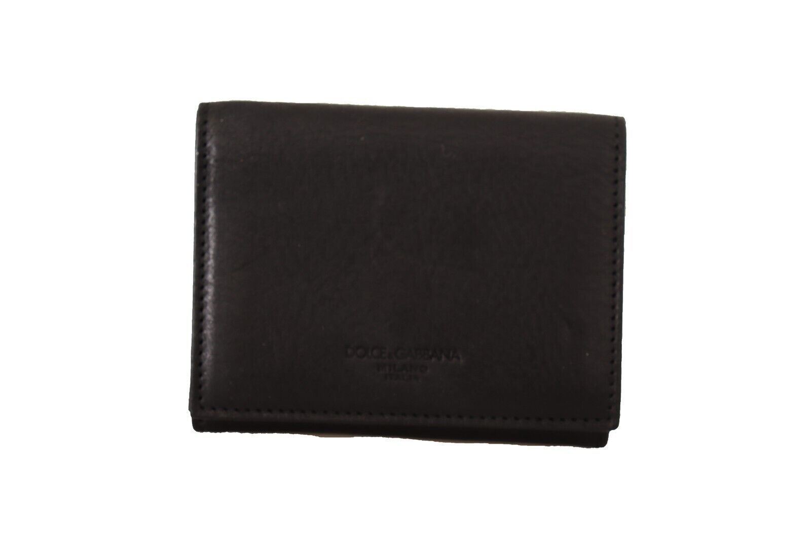 Dolce & Gabbana Elegantes dreifach faltbares Multi-Kit-Accessoire aus Leder