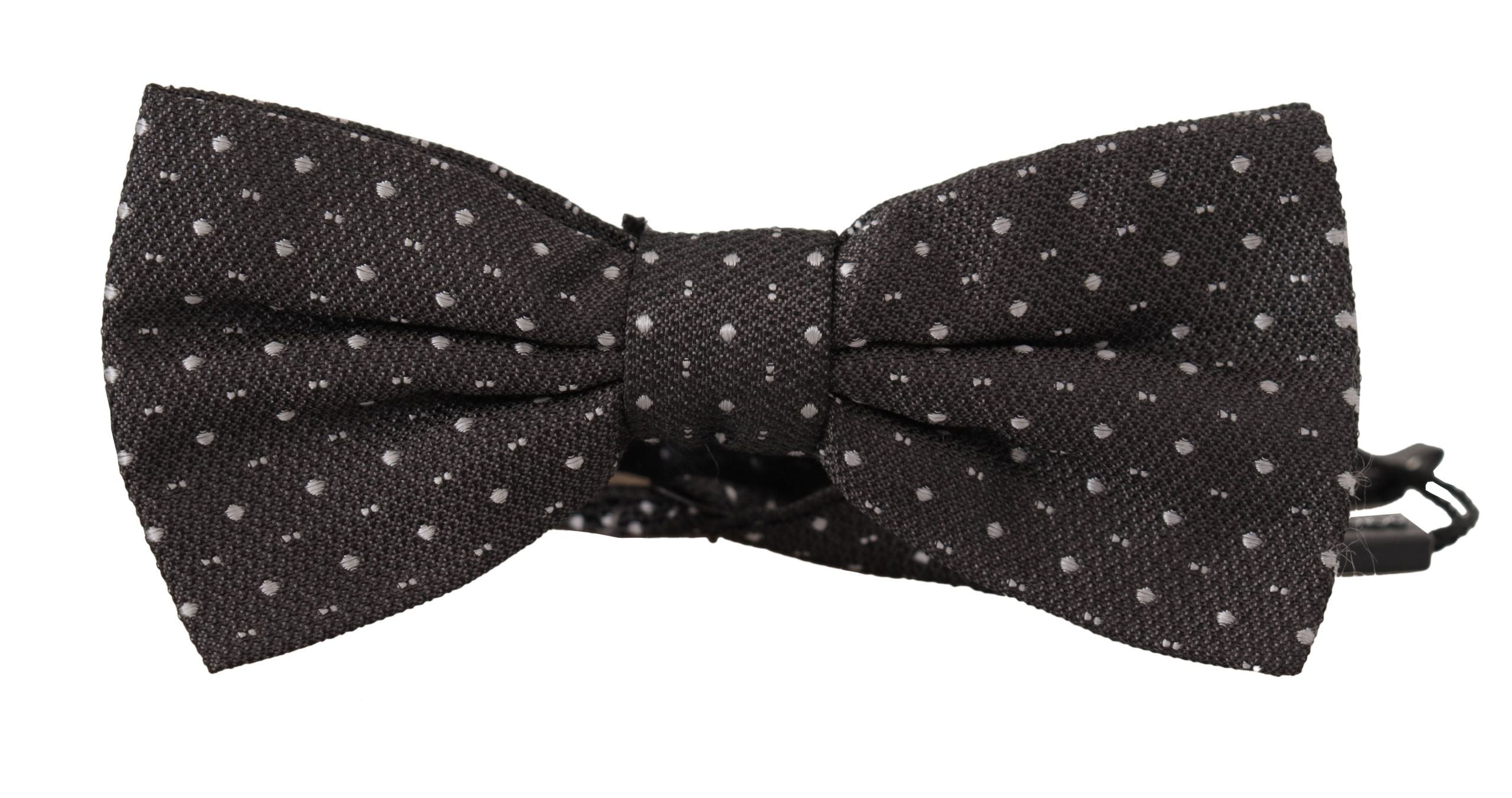 Dolce & Gabbana Elegante Seidenfliege mit Punkten