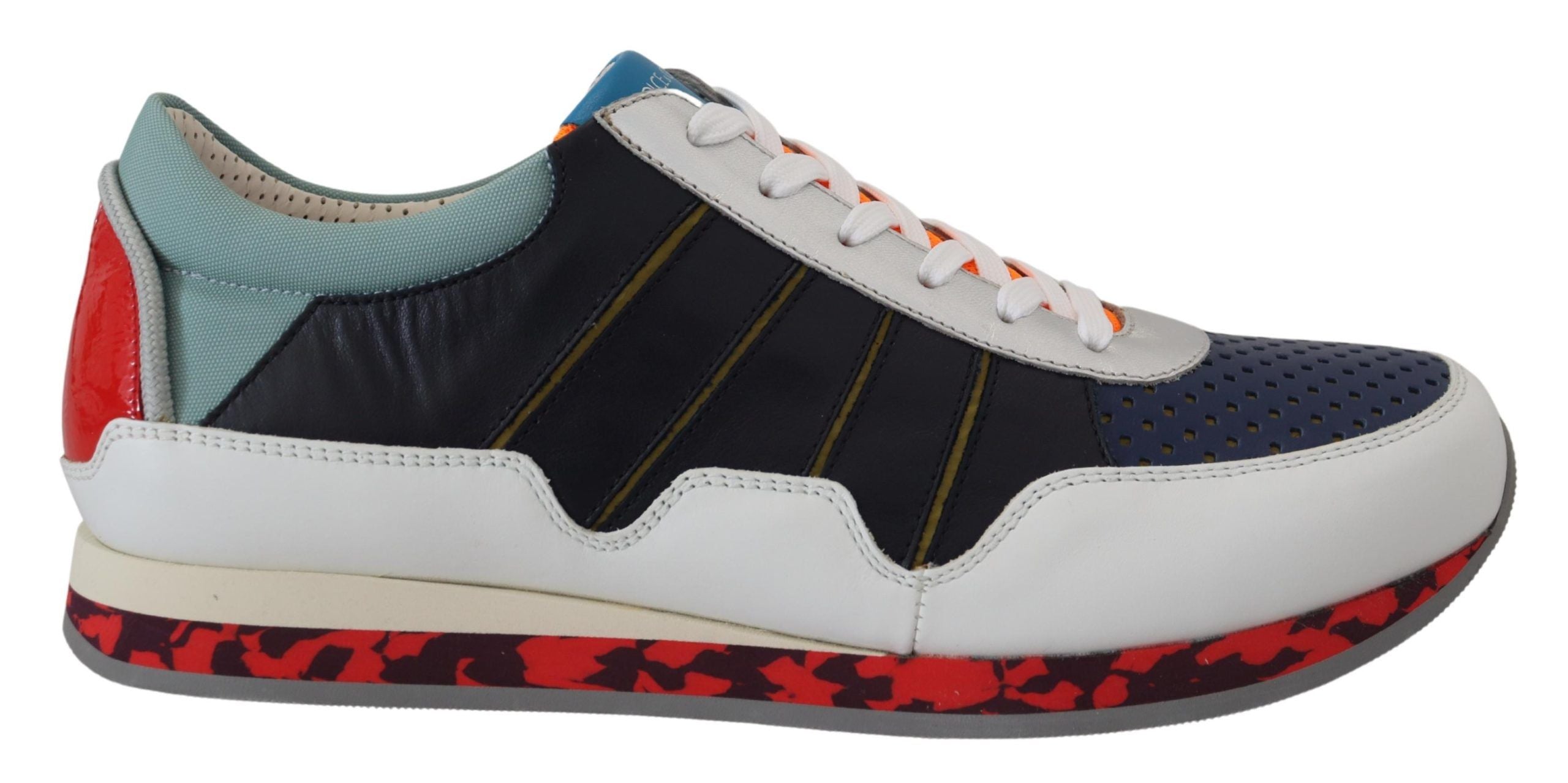 Dolce & Gabbana Elegante mehrfarbige Low-Top-Sneaker