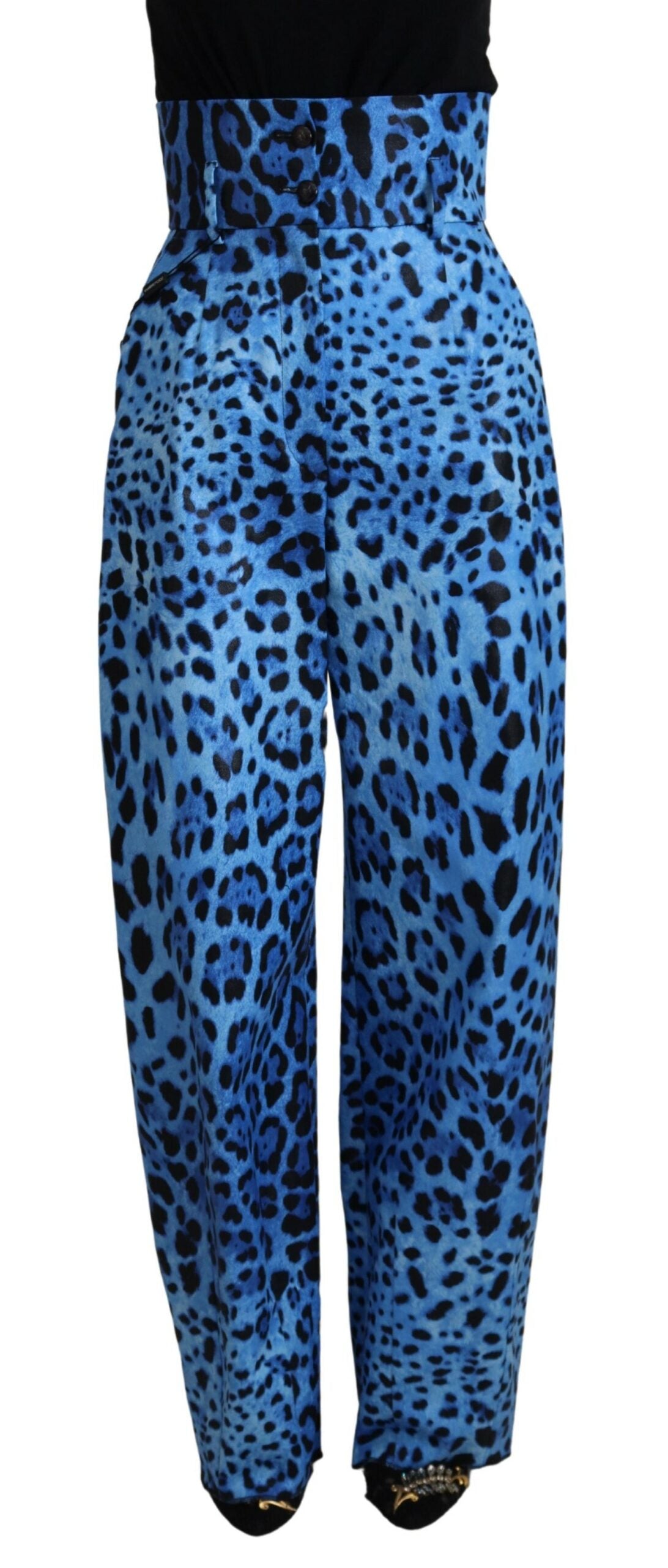 Dolce & Gabbana Elegante gerade Hose mit hoher Taille