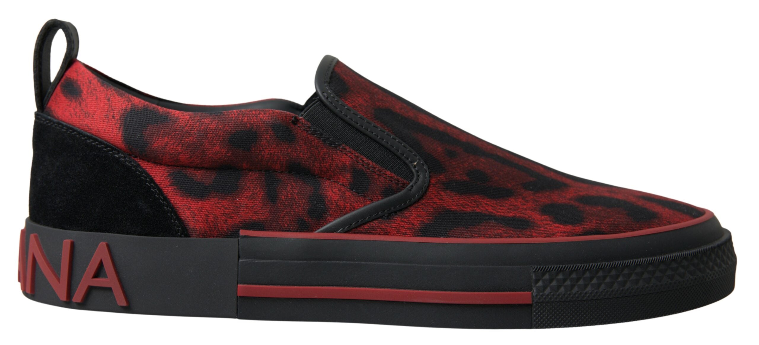 Dolce & Gabbana – Schicke Loafer-Sneaker mit Leopardenmuster