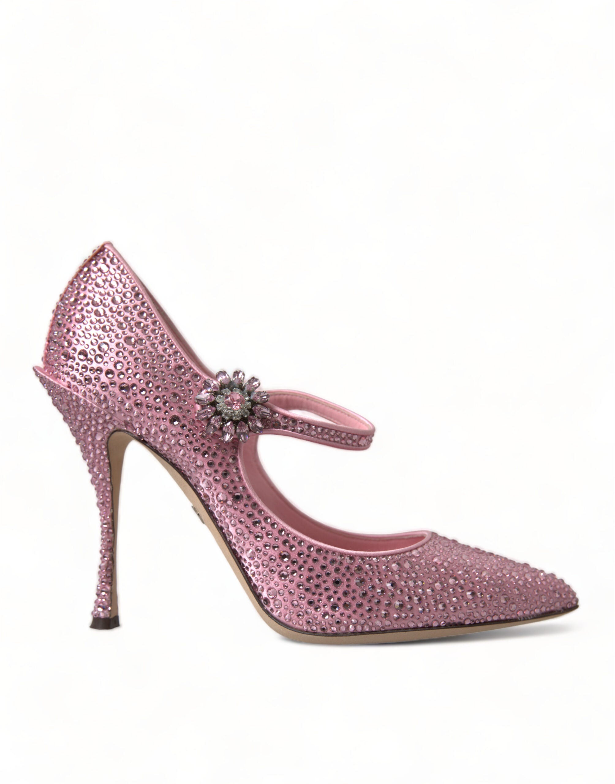 Dolce & Gabbana Bezaubernde rosa Kristallpumps