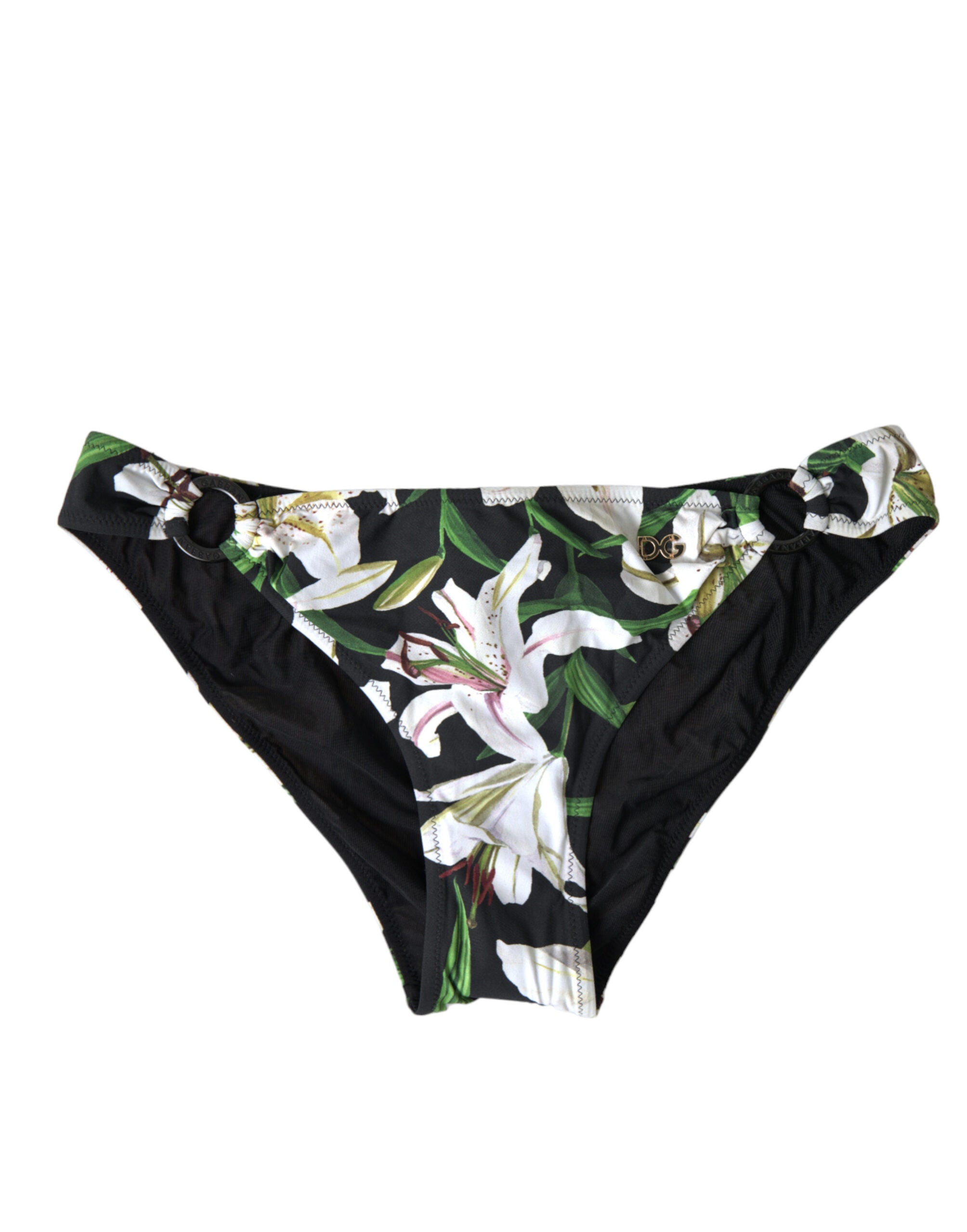 Dolce & Gabbana – Elegantes Bikinihöschen mit Blumenmuster – Schwimmen mit Stil