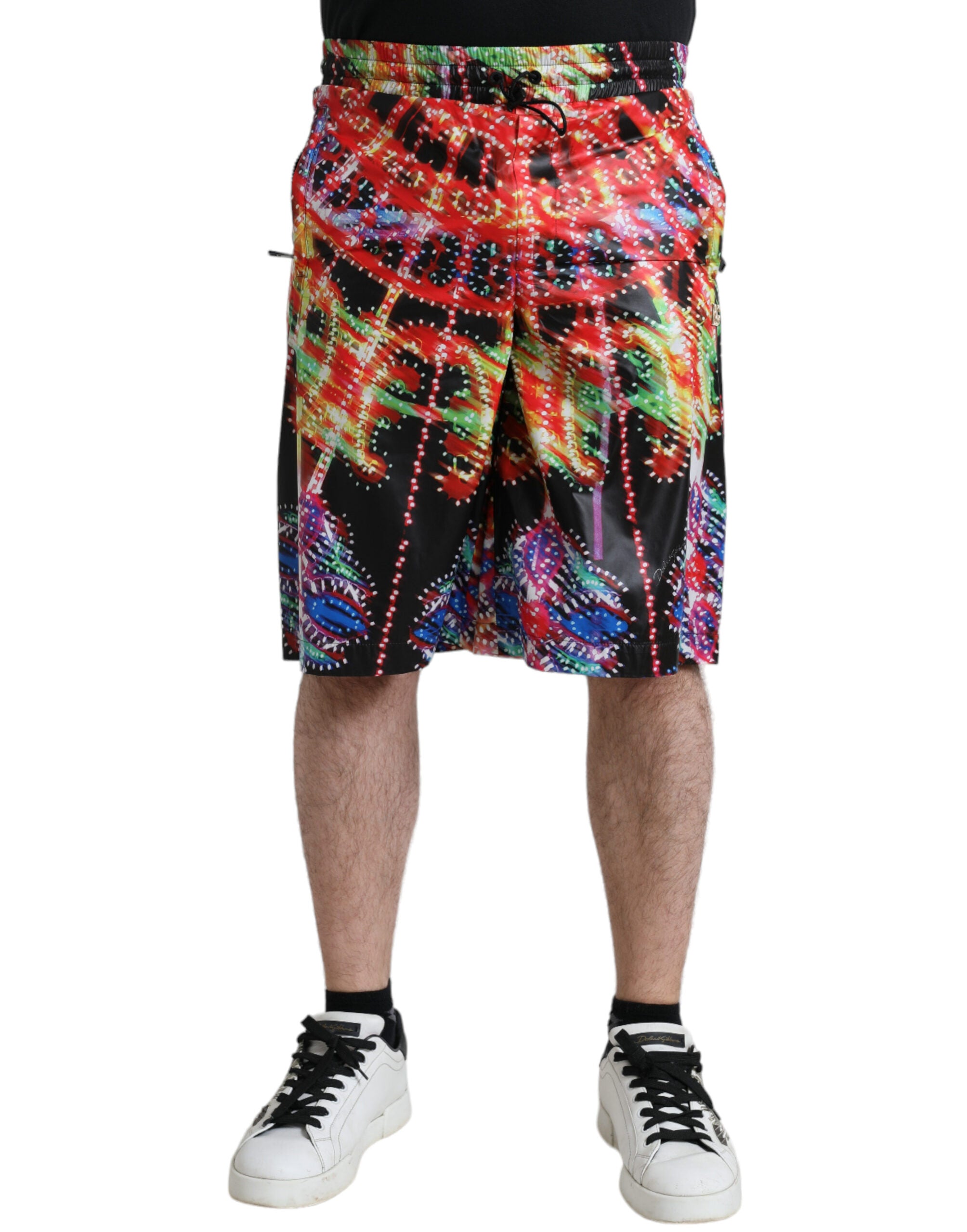 Dolce & Gabbana – Elegante Bermudashorts mit Luminary-Print