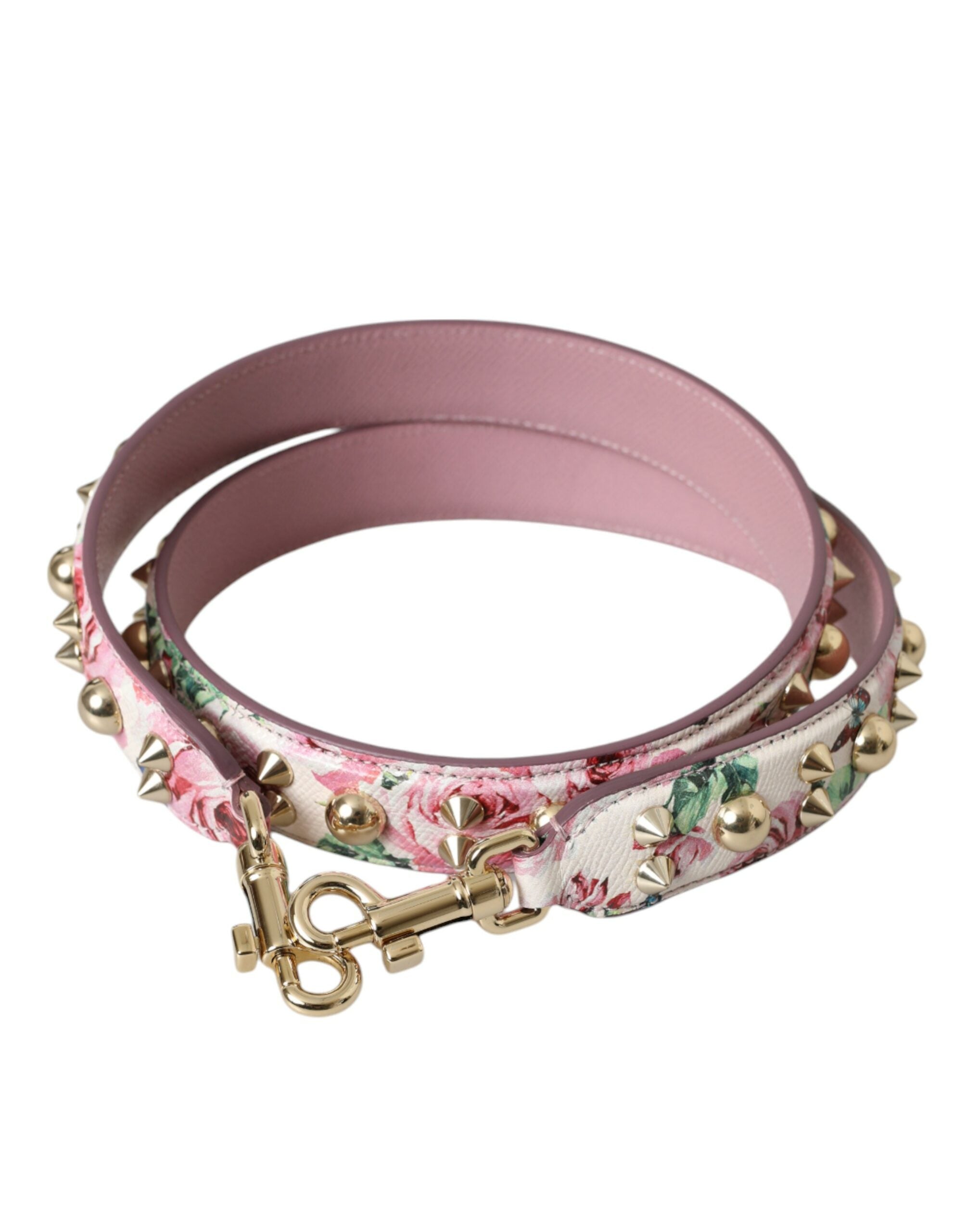 Dolce & Gabbana Rosa Blumenhandtaschen-Zubehör Schultergurt