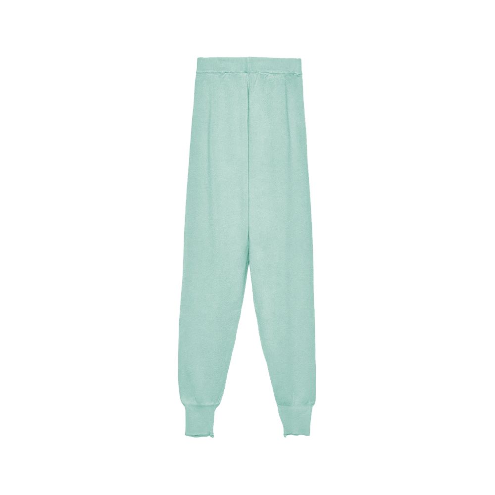 Hinnominate Green Wool Blend Women Pants