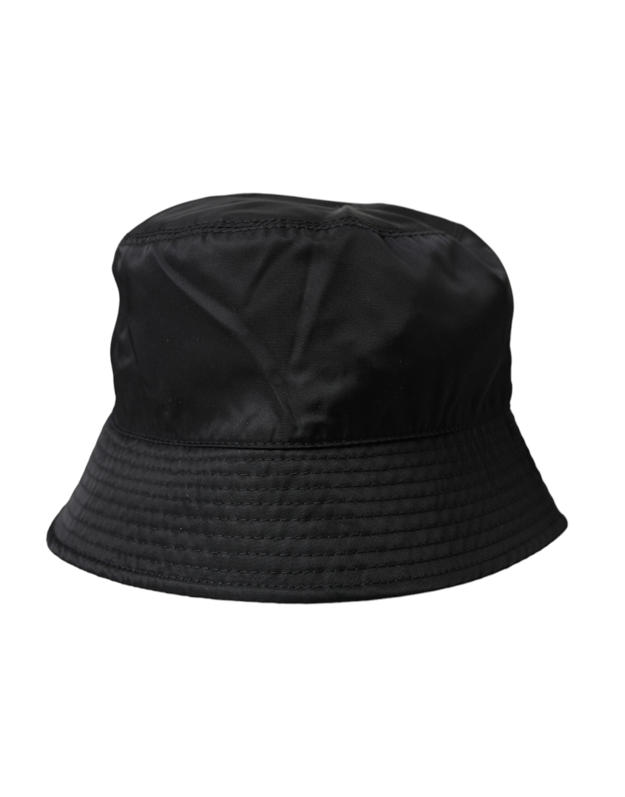 Dolce & Gabbana – Fischerhut mit breiter Krempe, Schwarz, Herren