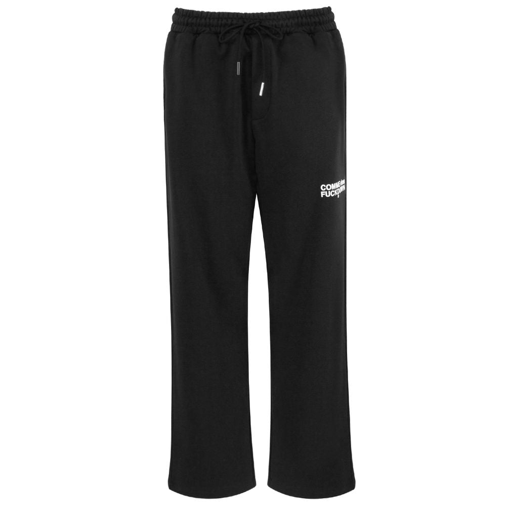 Comme Des Fuckdown Schwarze Herren-Jogginghose aus Baumwolle