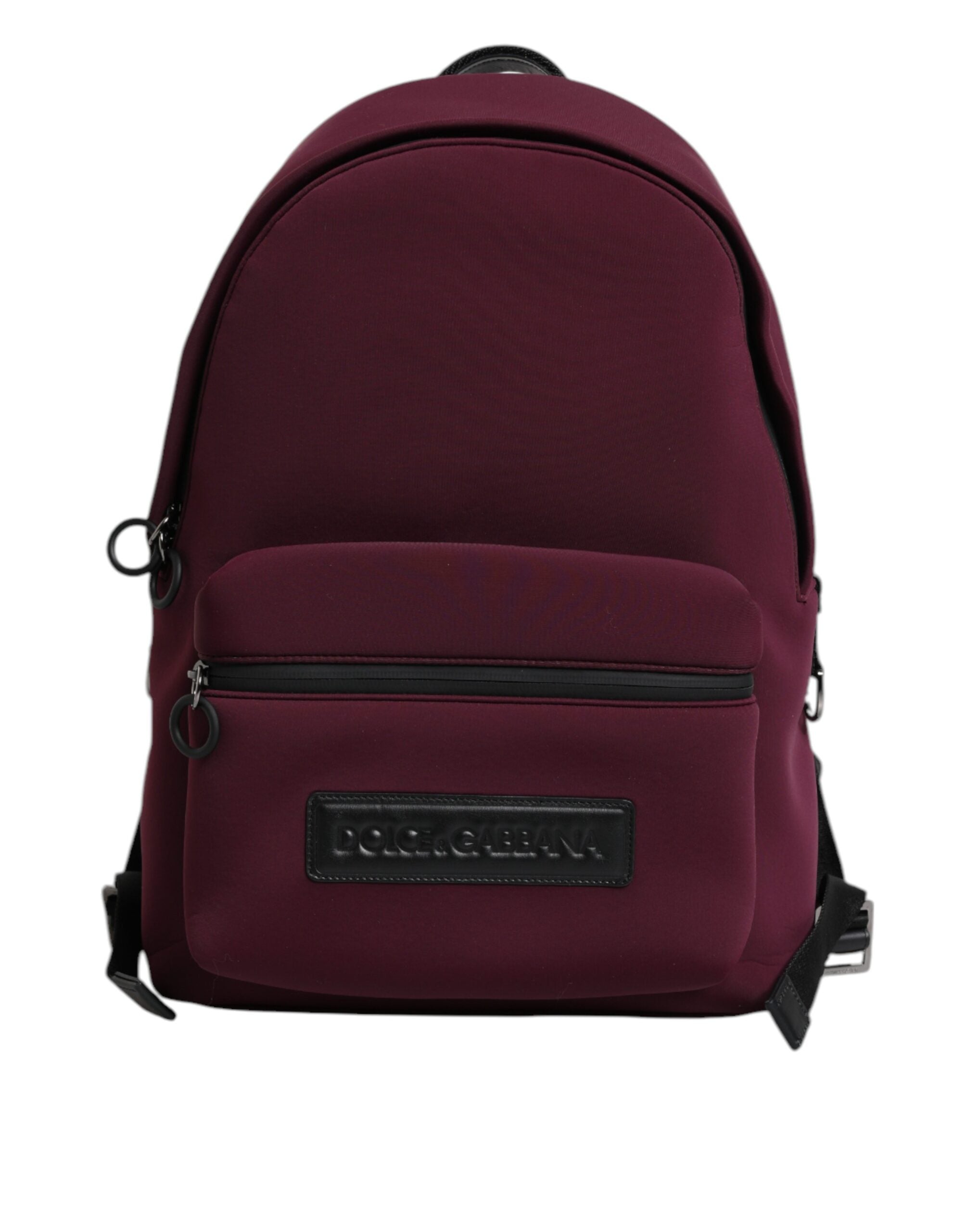 Dolce & Gabbana Bordeaux Montreale Tecnico Textil Herren Rucksack Tasche