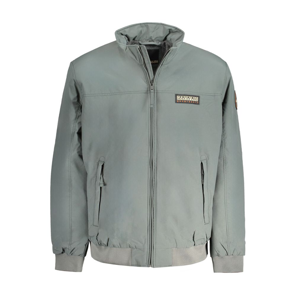 Napapijri Grüne Polyamid-Herrenjacke