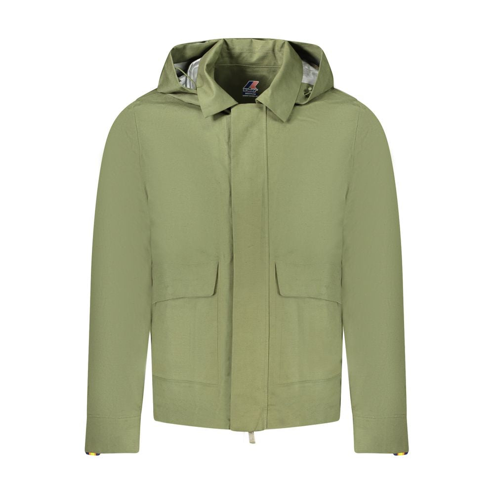 K-WAY Grüne Baumwolljacke für Herren