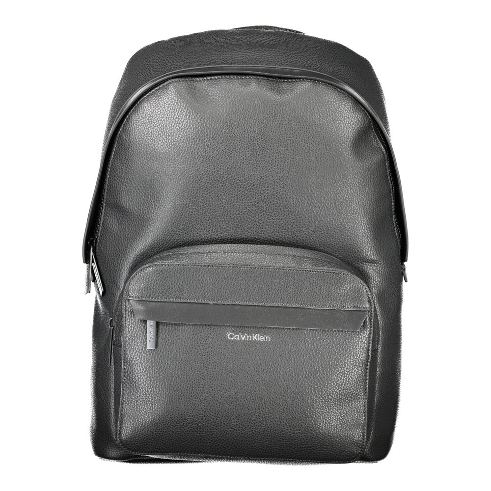Calvin Klein Schwarzer Polyester Herren Rucksack