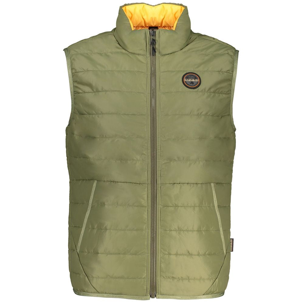 Napapijri Grüne Polyester-Manteljacke für Herren