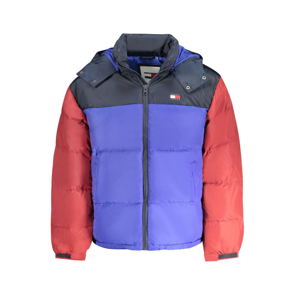 Tommy Hilfiger – Blaue Polyesterjacke für Herren