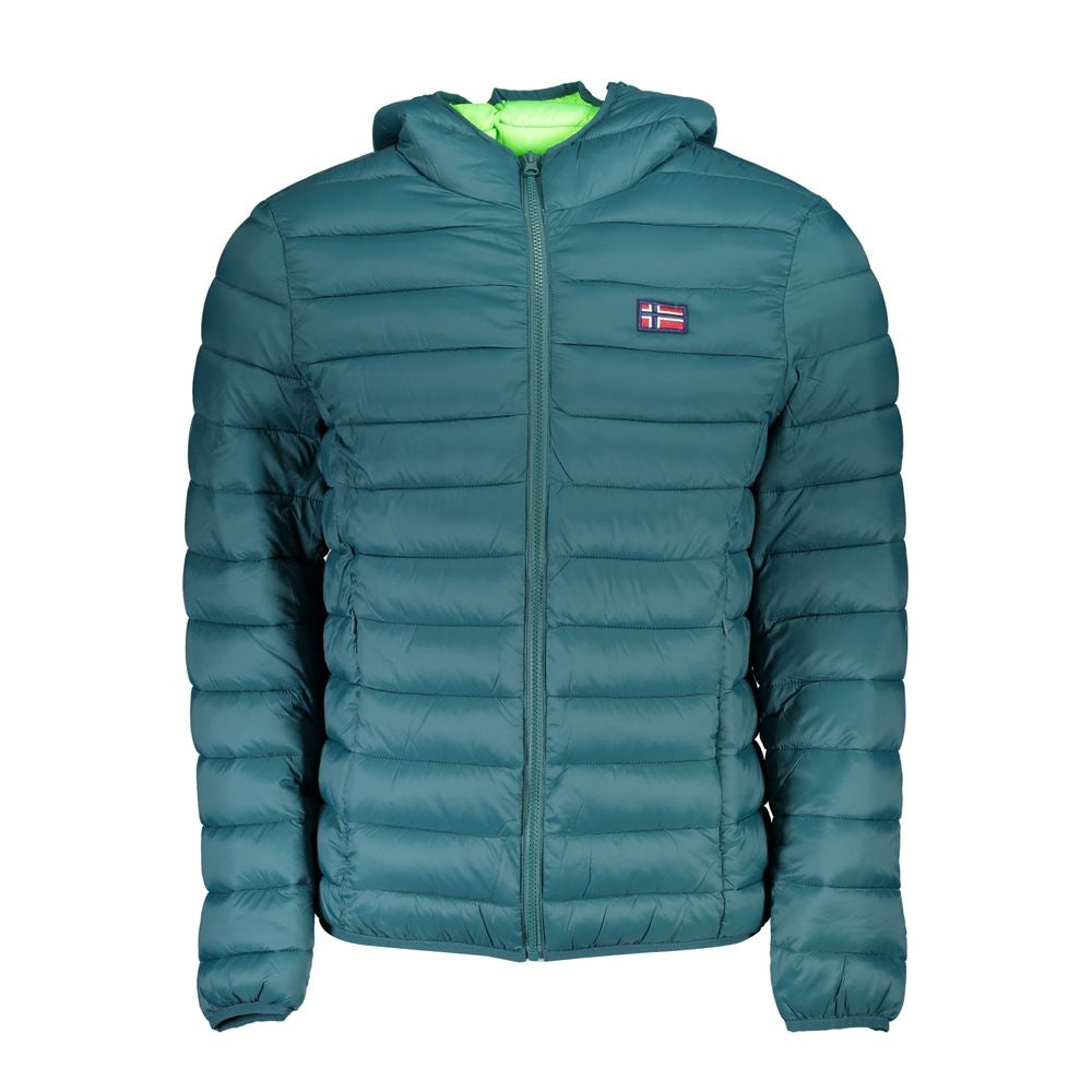 Norwegen 1963 Grüne Polyamid-Herrenjacke
