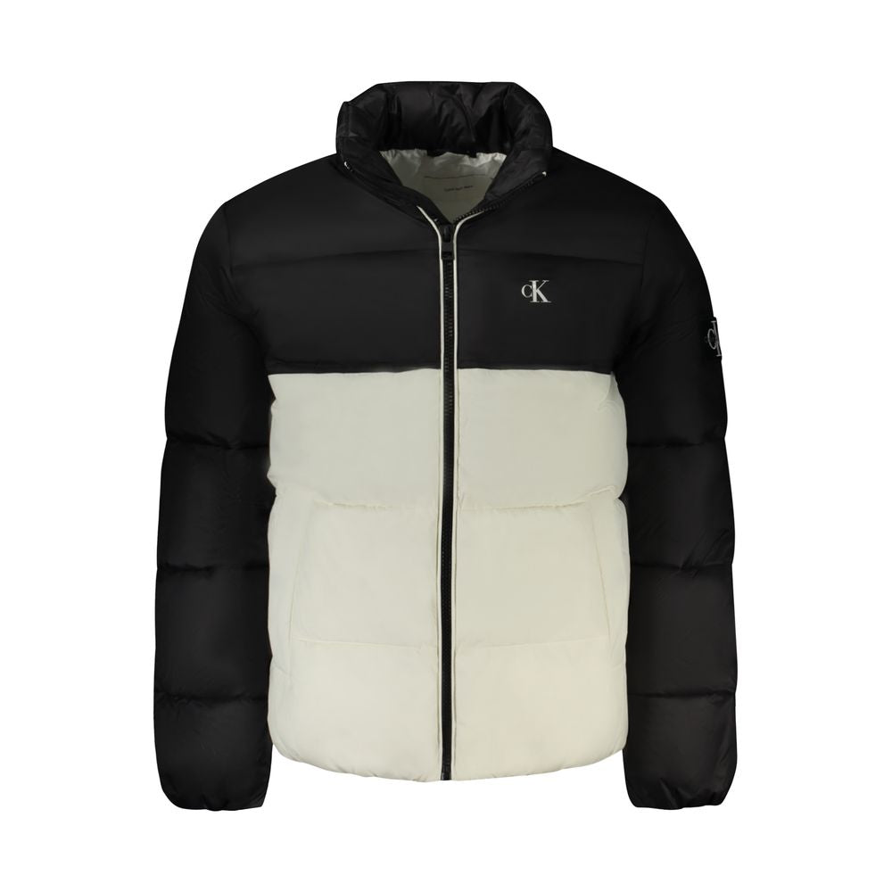 Calvin Klein Weiße Polyester Herrenjacke