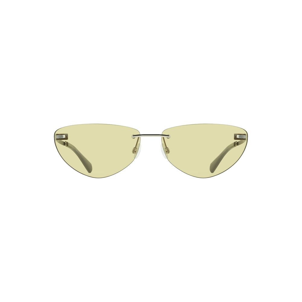 Calvin Klein Grüne Metall-Sonnenbrille für Damen