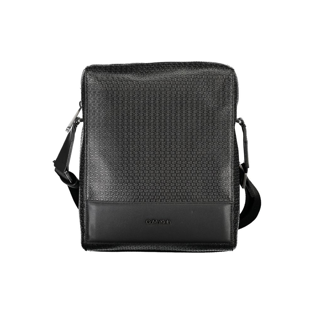 Calvin Klein – Umweltfreundliche, elegante schwarze Schultertasche
