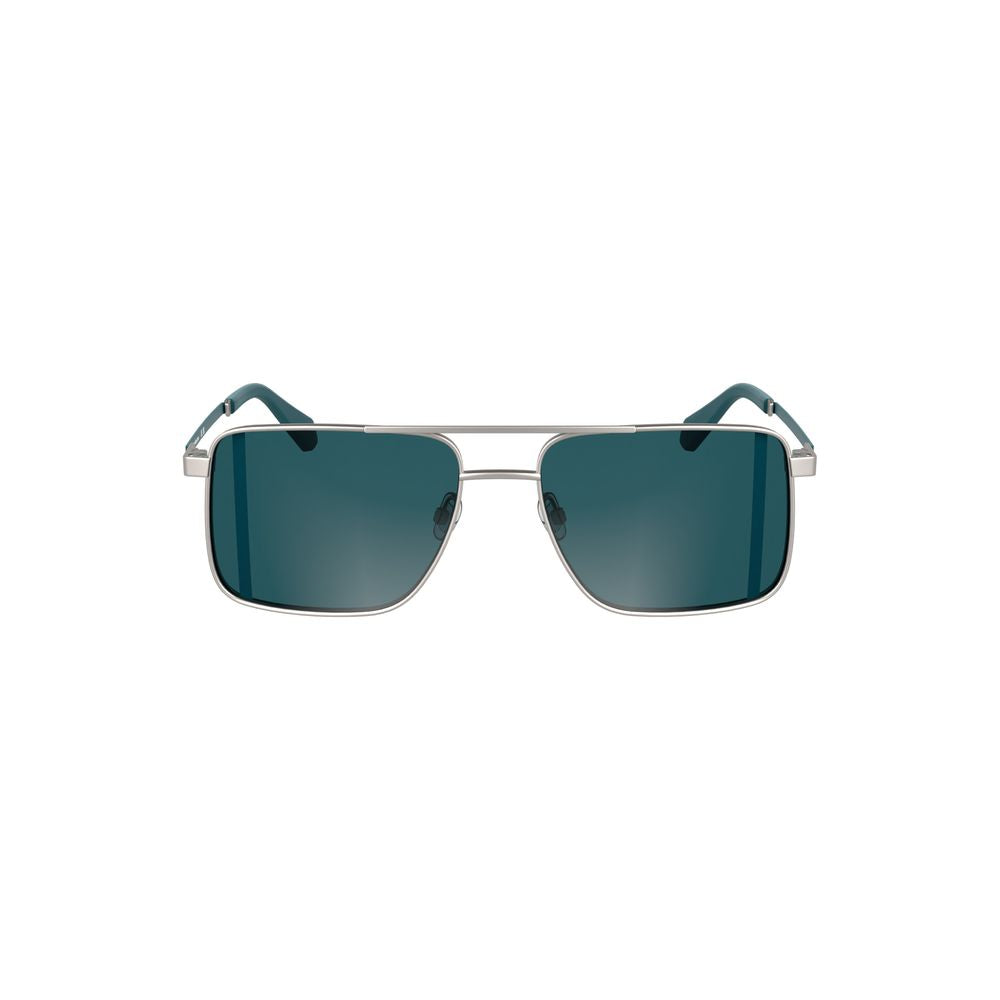 Calvin Klein Grau Metall Herren Sonnenbrille