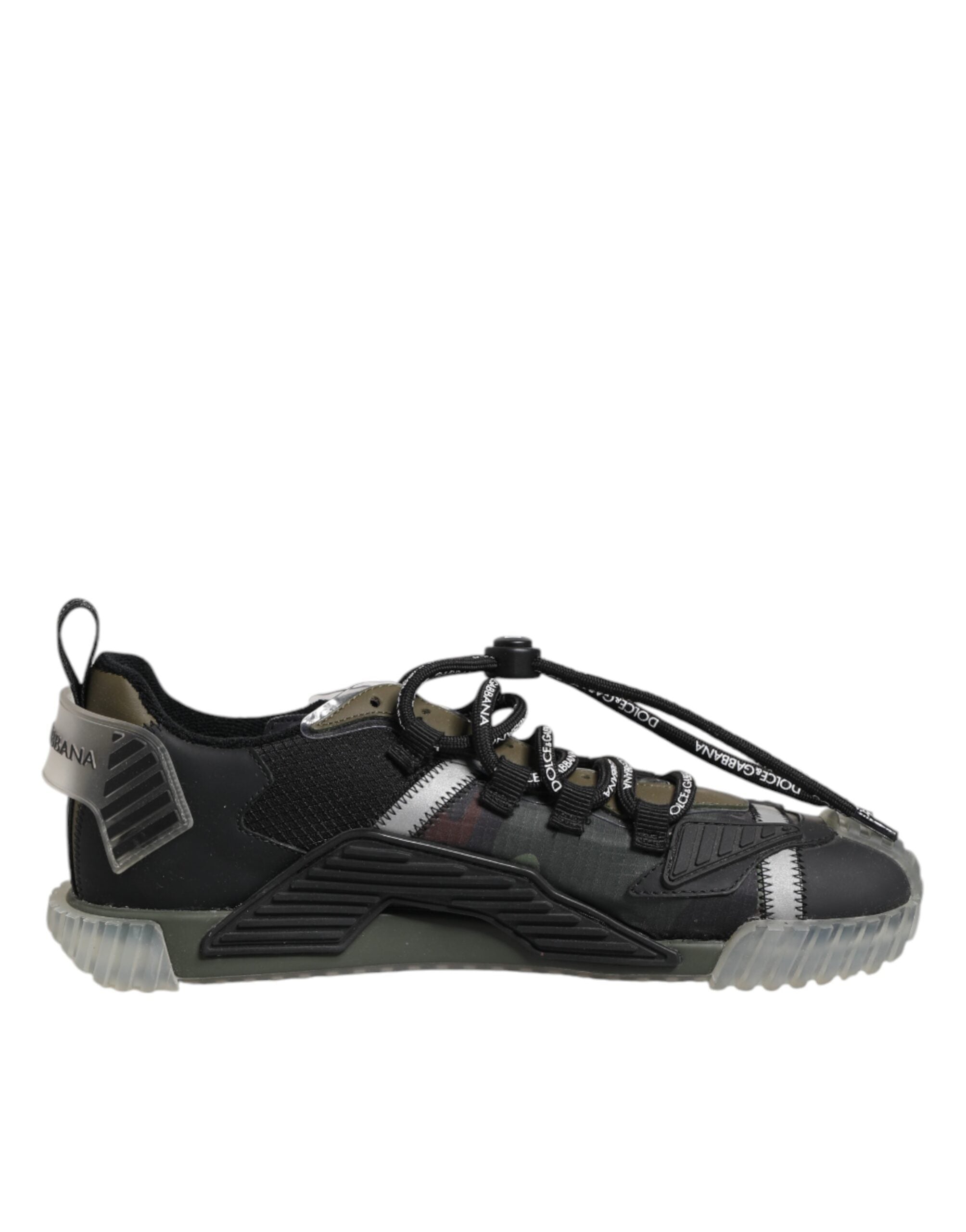 Dolce & Gabbana – Mehrfarbige Low-Top-Sneakers „NS1“ mit Schnürung