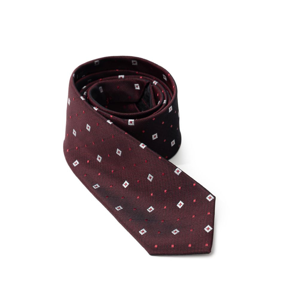 Dolce & Gabbana Bordeaux Seidenkrawatten & Fliegen