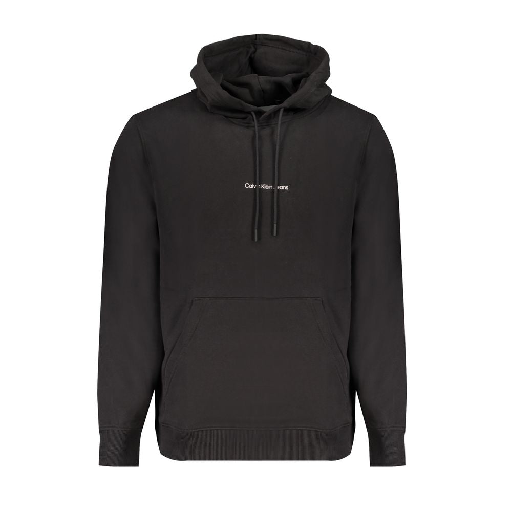 Calvin Klein Herrenpullover aus schwarzer Baumwolle