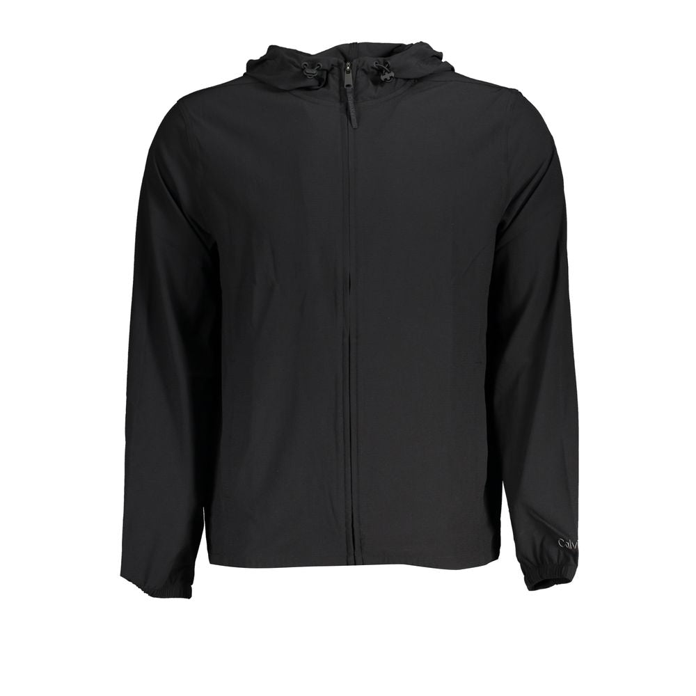 Calvin Klein Herren-Sportjacke aus schwarzem Polyester