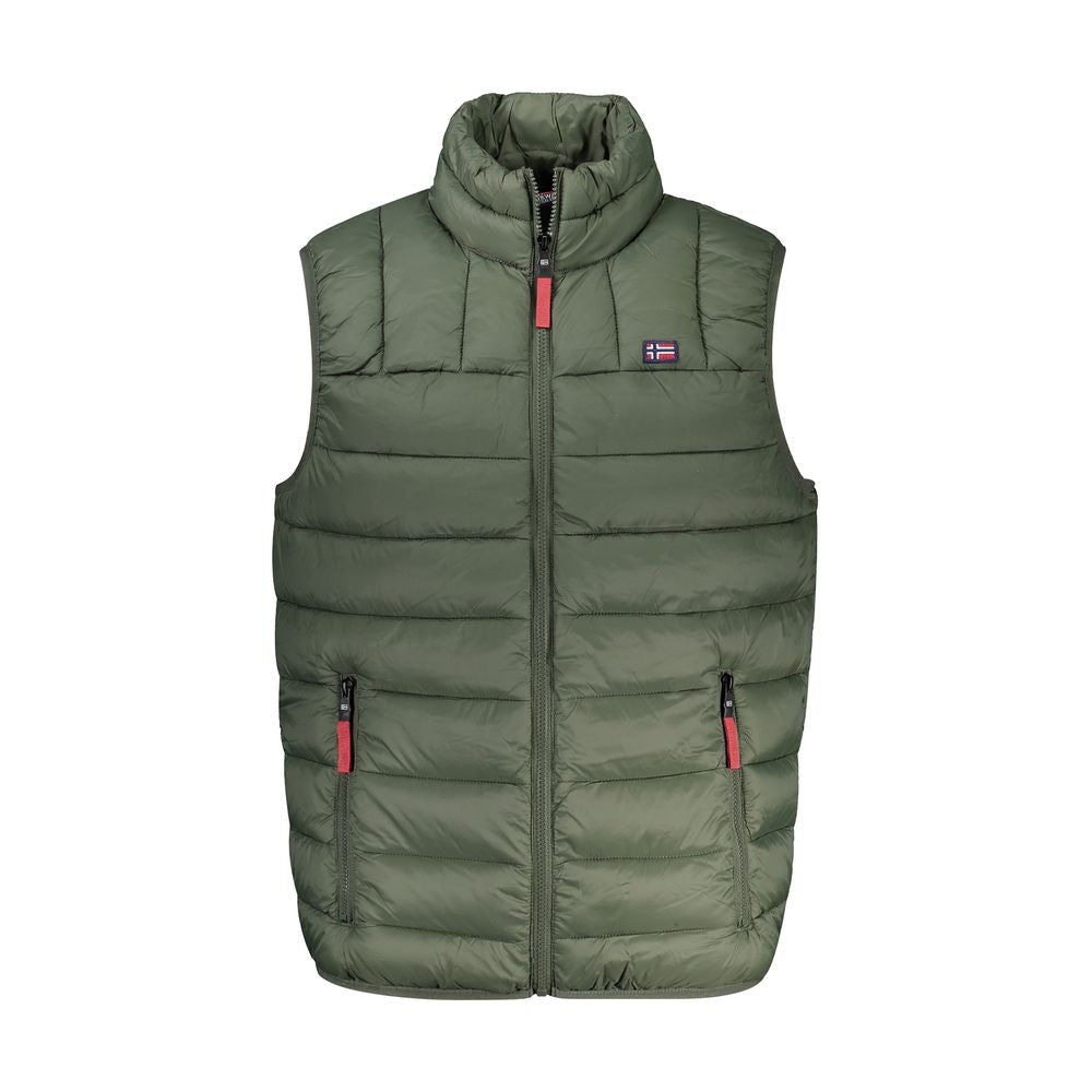 Norwegen 1963 Grüne Polyamid-Herrenjacke