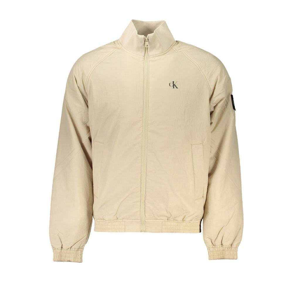 Calvin Klein Beige Polyamid Herrenjacke