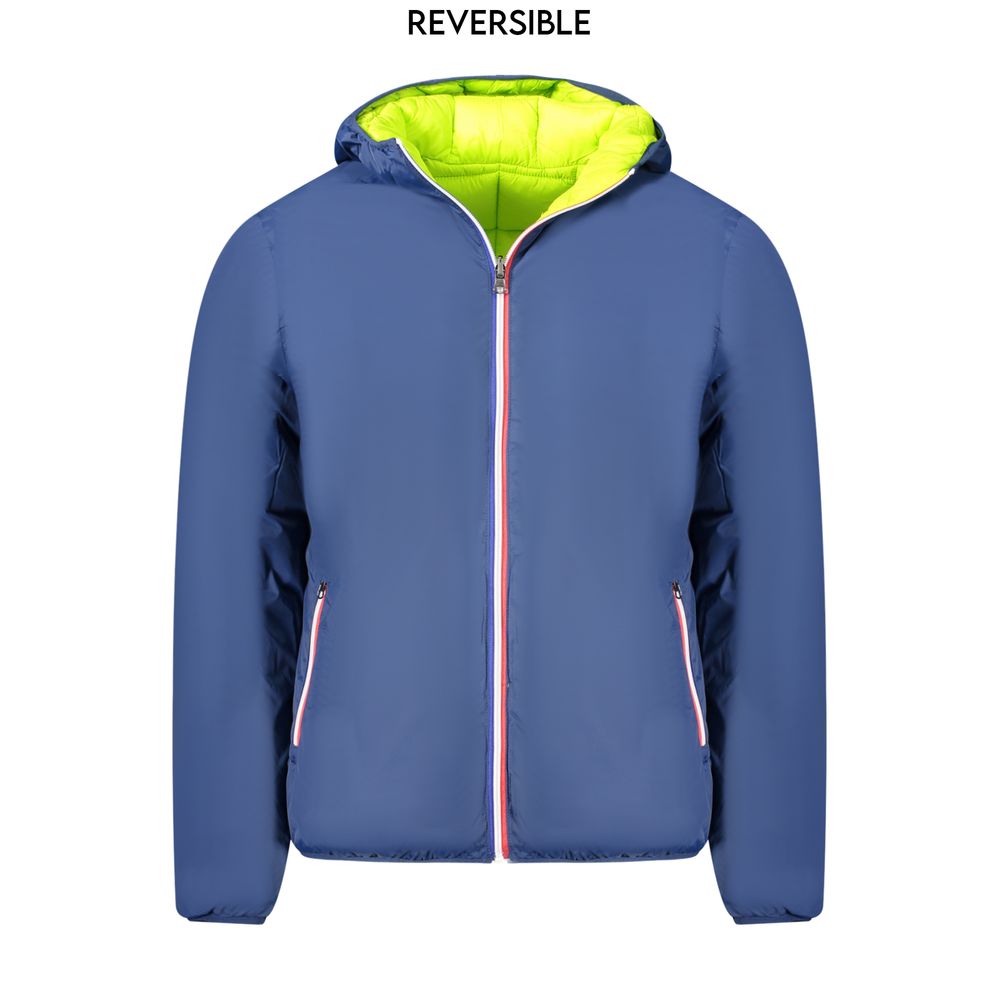 Norwegen 1963 Blaue Polyamid-Herrenjacke