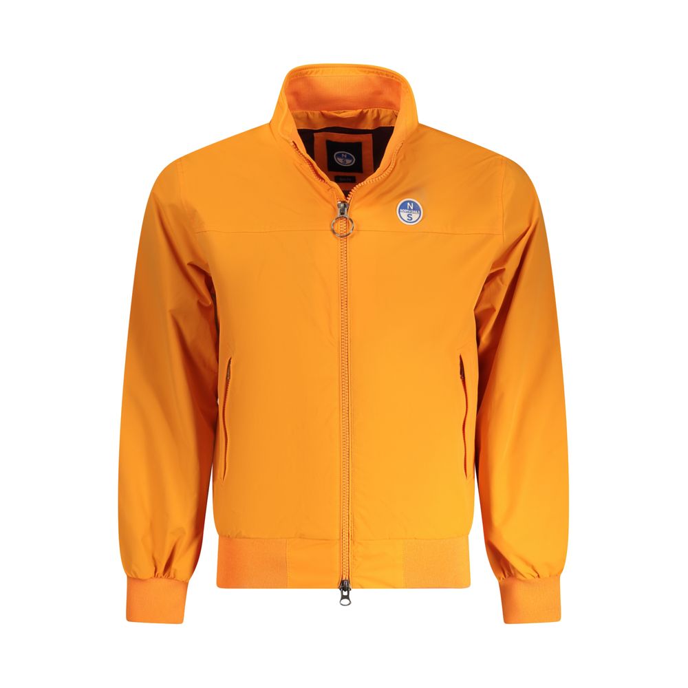 North Sails Orange Polyamid Herrenjacke