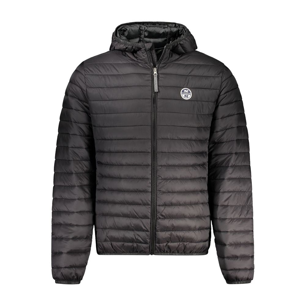 North Sails Schwarze Polyamid-Herrenjacke