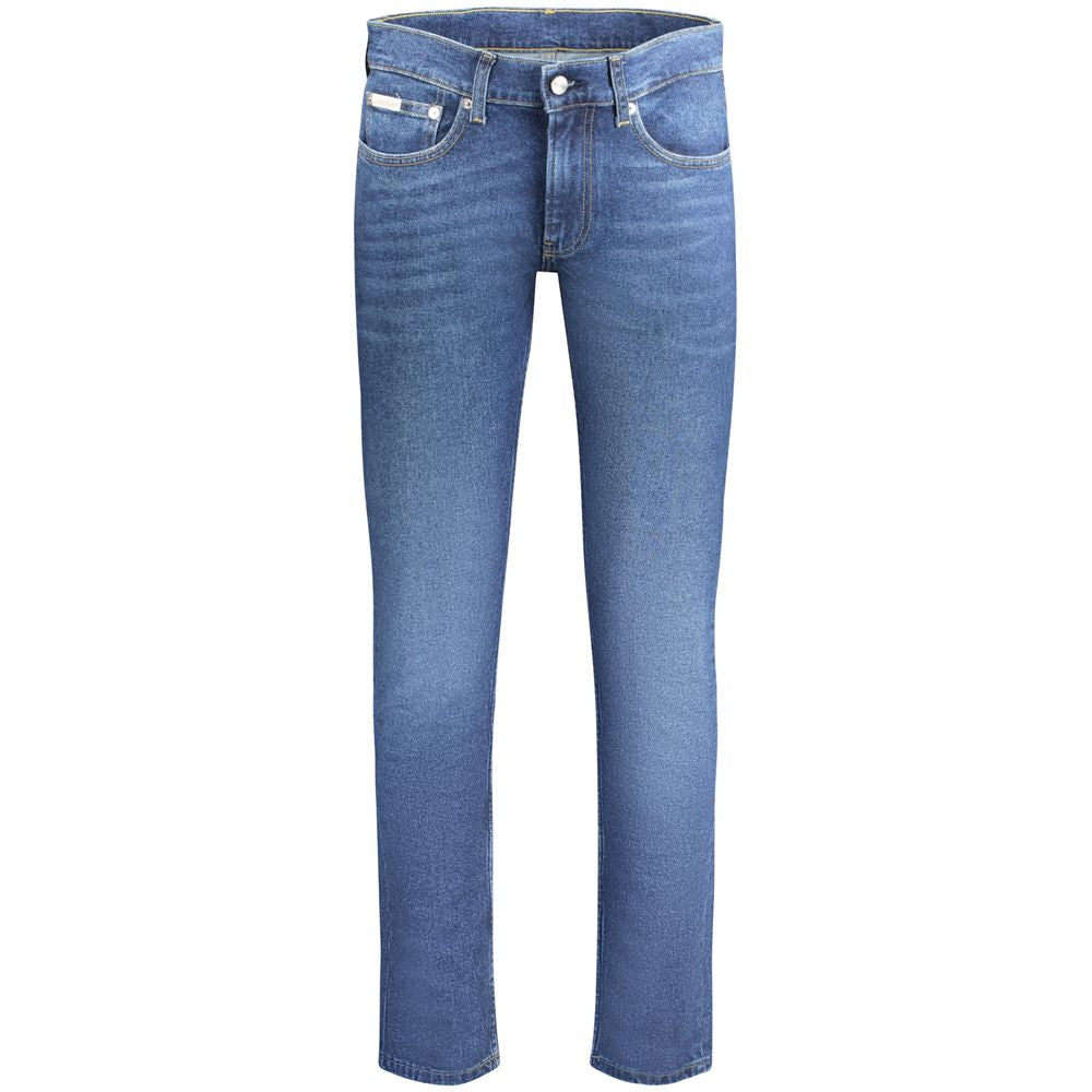 Calvin Klein Blaue Baumwolljeans für Herren