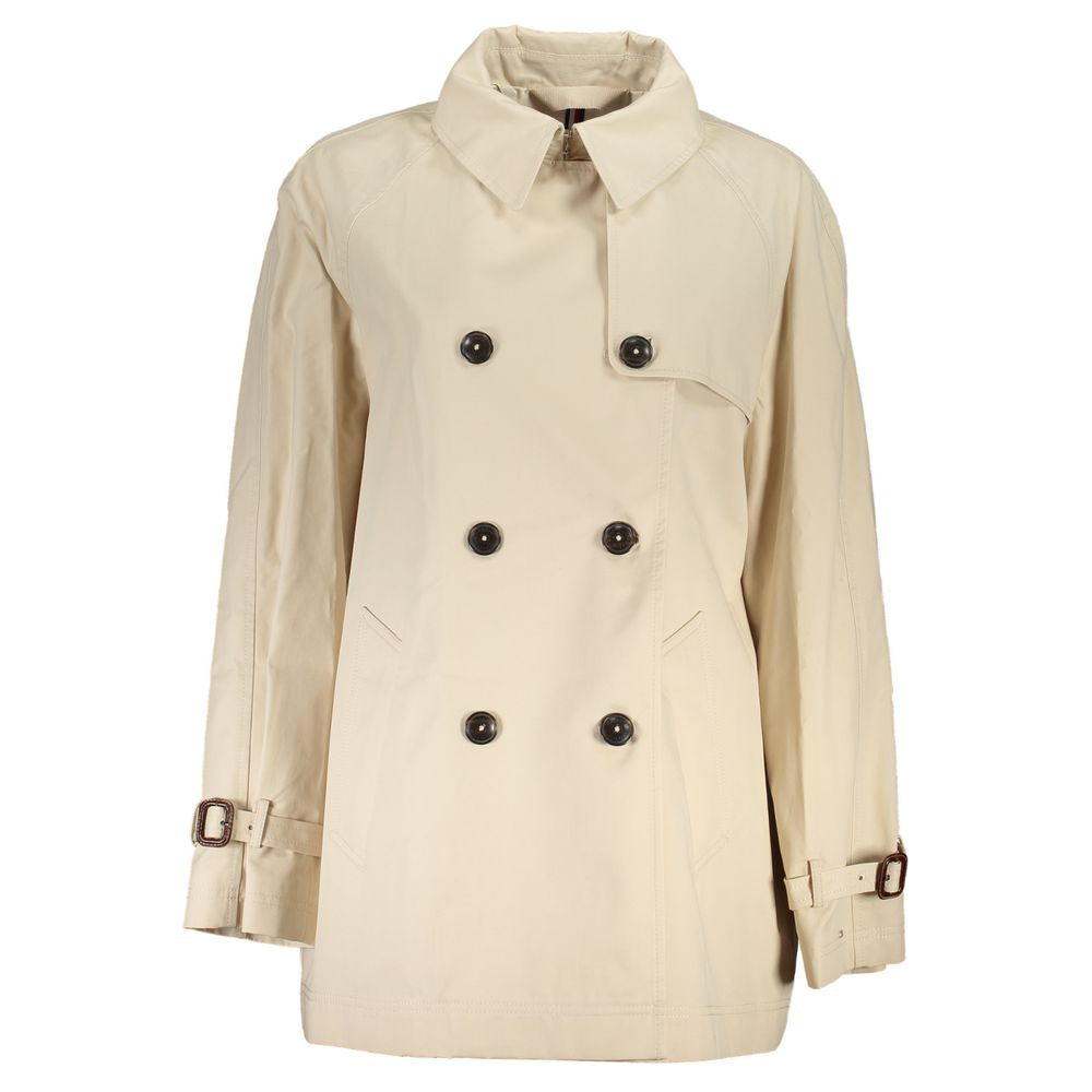 Tommy Hilfiger Beige Baumwolljacken & -mäntel