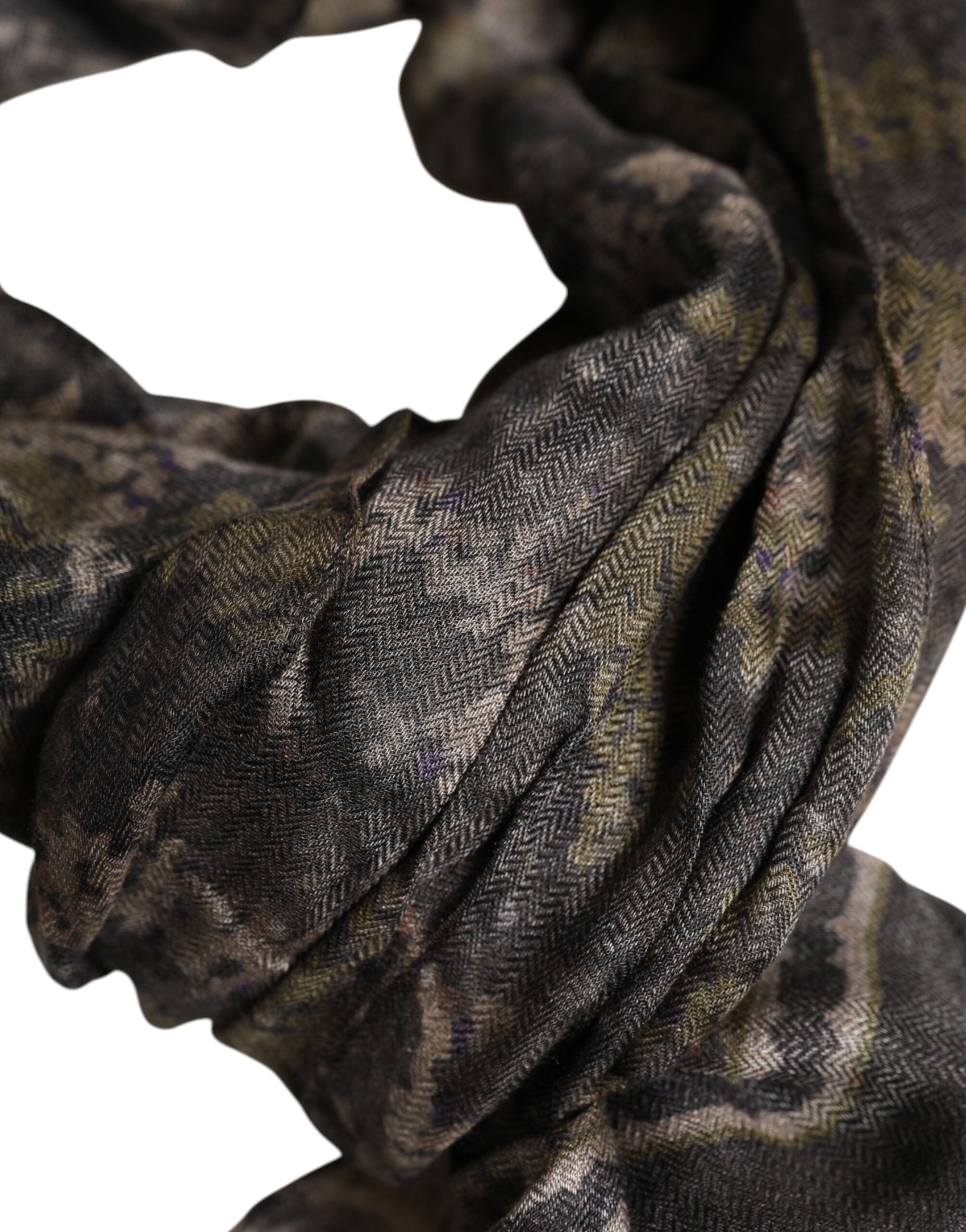 Dolce & Gabbana – Halswärmer mit Camouflage-Muster, Foulard-Schal