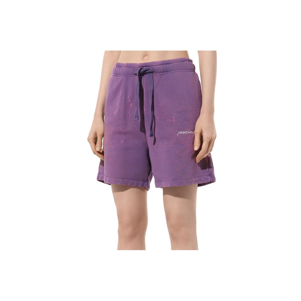 Hinnominate Lila Baumwollshorts