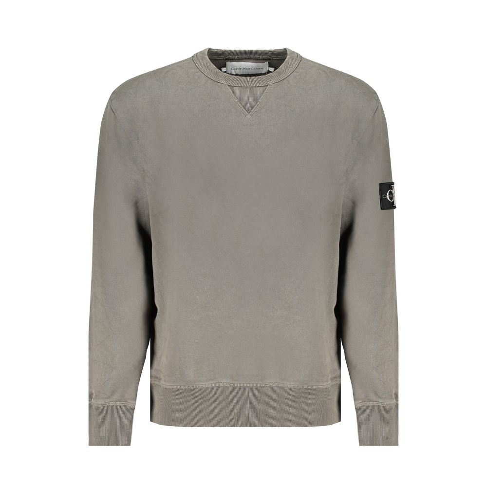 Calvin Klein Grüner Baumwollpullover für Herren