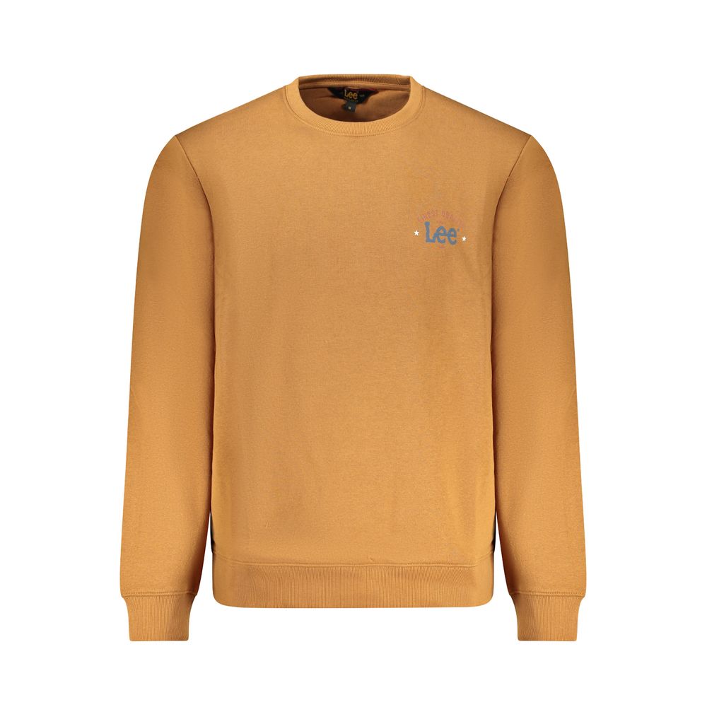 Brauner Baumwollpullover von Lee