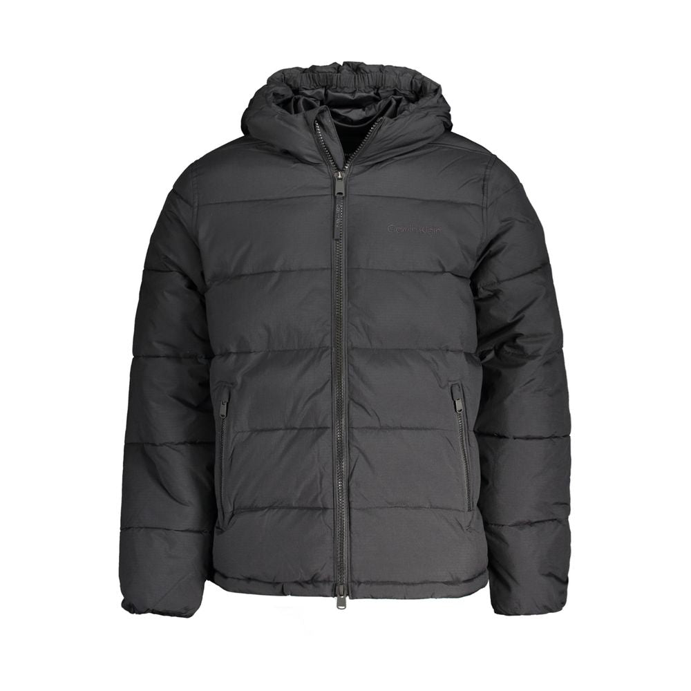 Calvin Klein Schwarze Nylonjacke für Herren