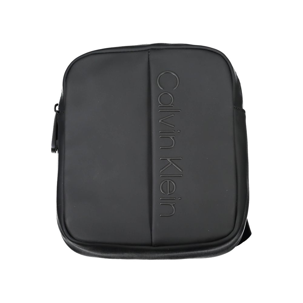 Calvin Klein Schwarze Polyester-Umhängetasche