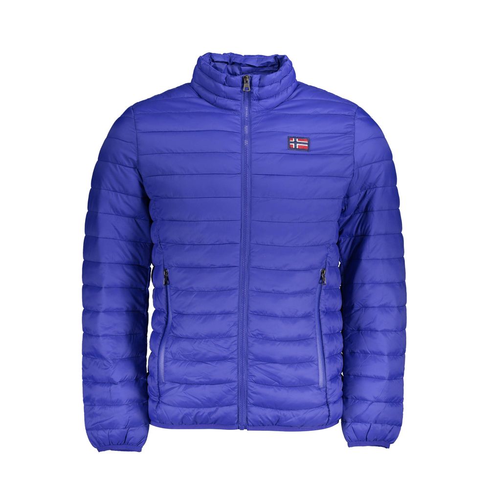Norwegen 1963 Blaue Polyamid-Herrenjacke