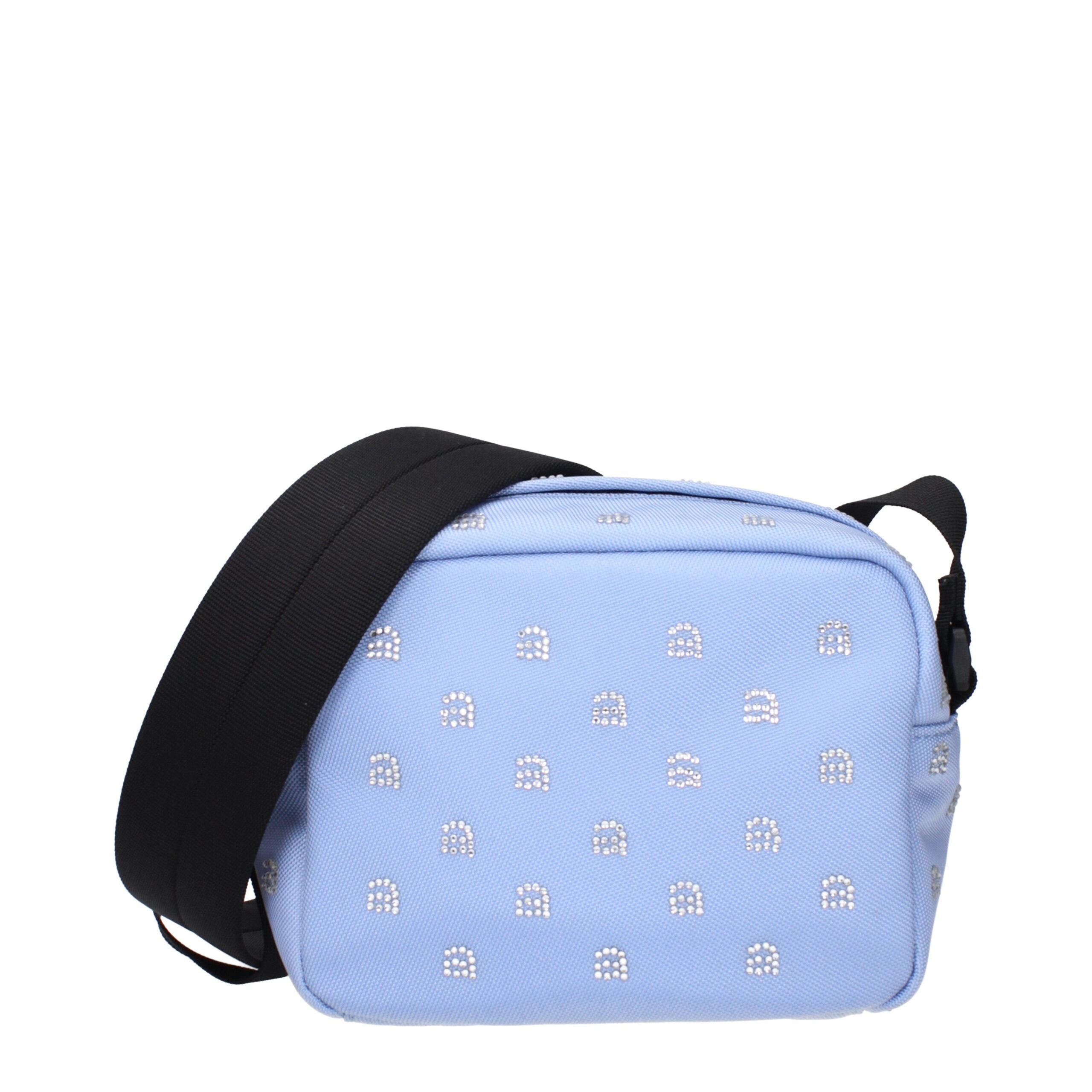 Alexander Wang Hellblaue Umhängetaschen aus Stoff