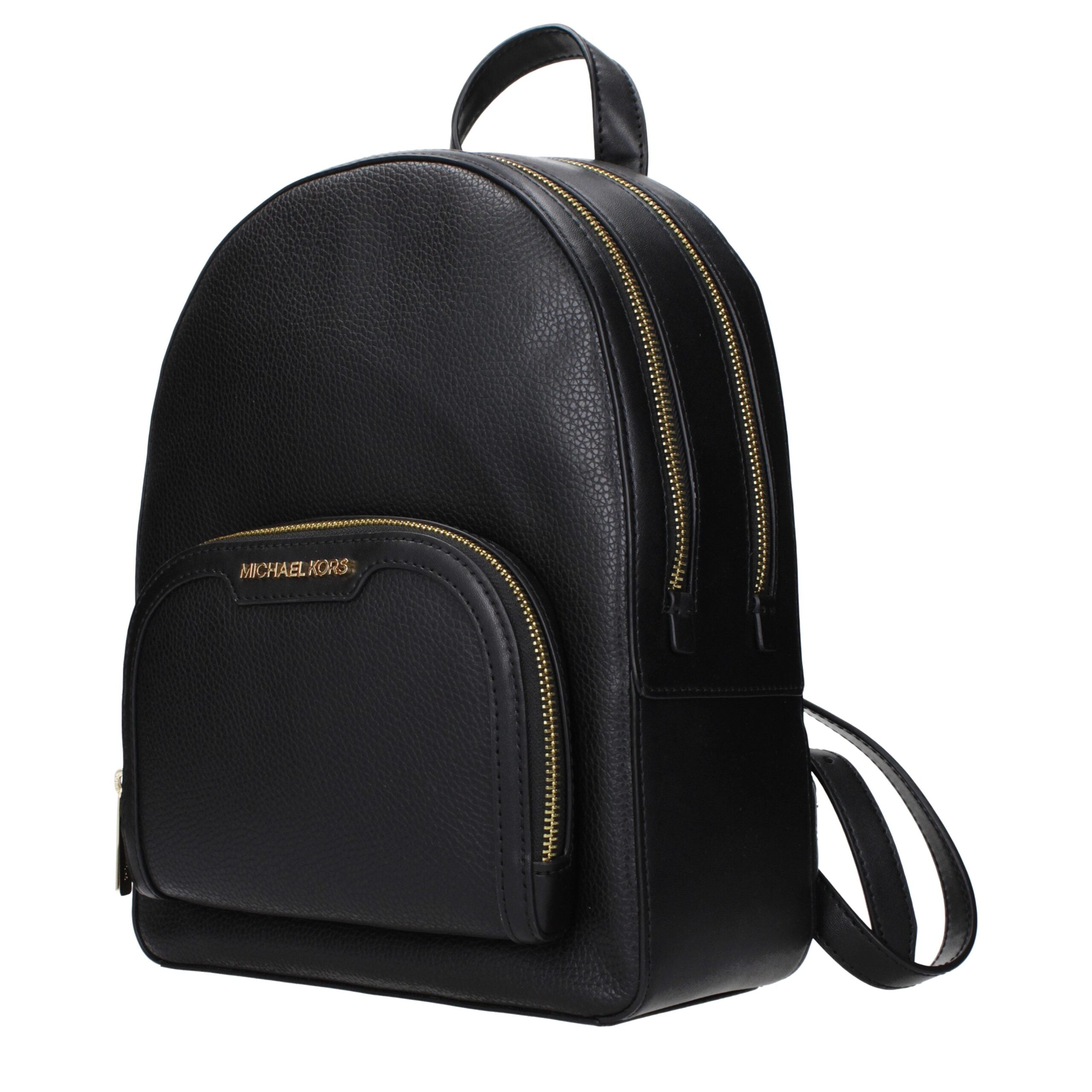 Michael Kors Black Leather Backpack