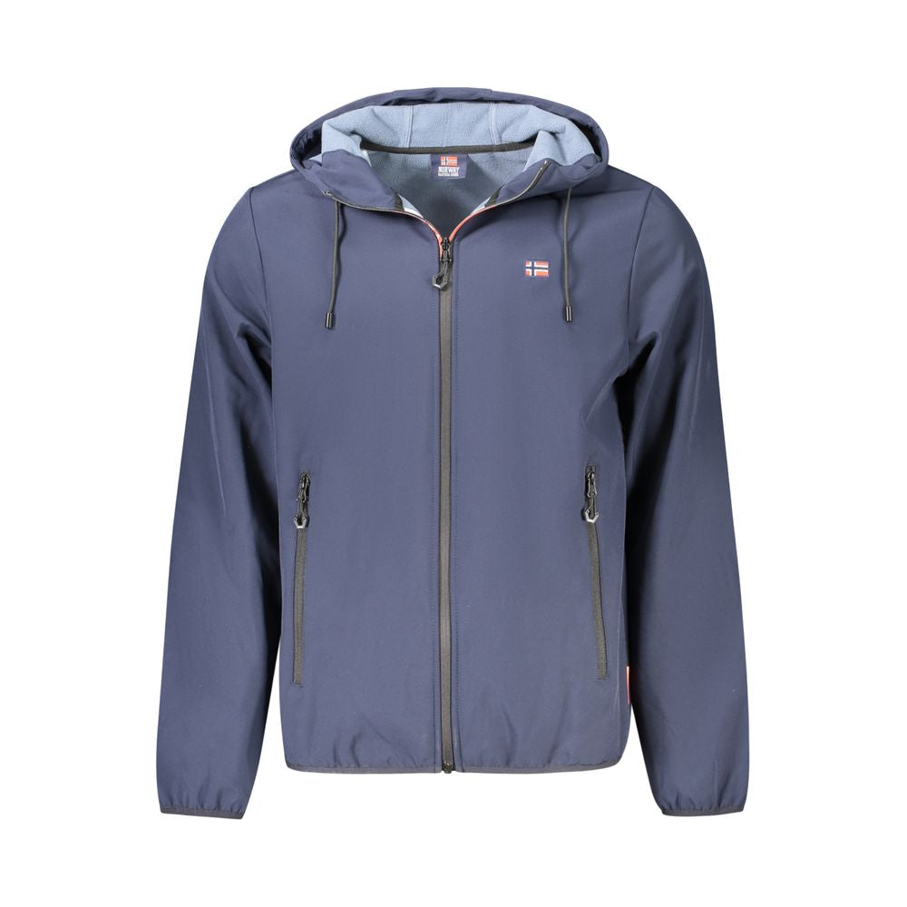 Norwegen 1963 Blaue Polyesterjacke für Herren