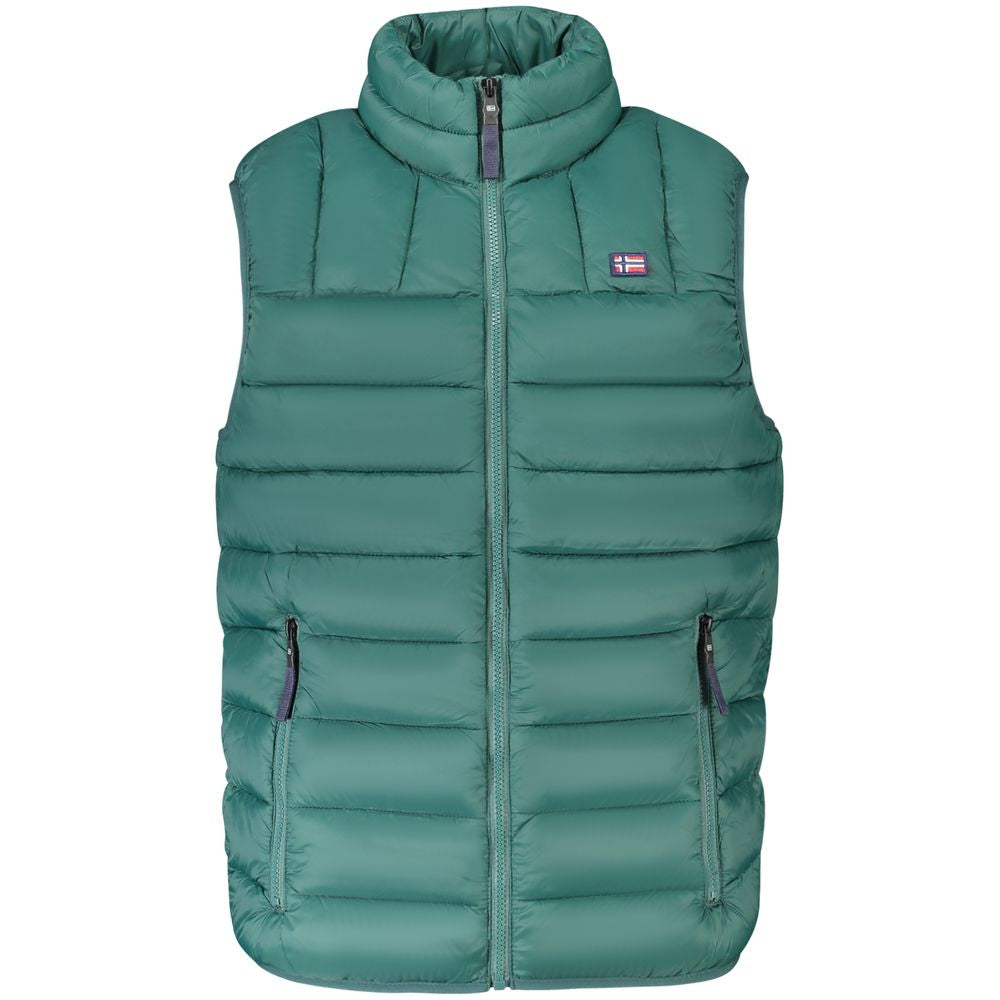 Norwegen 1963 Grüne Polyamid-Herrenjacke