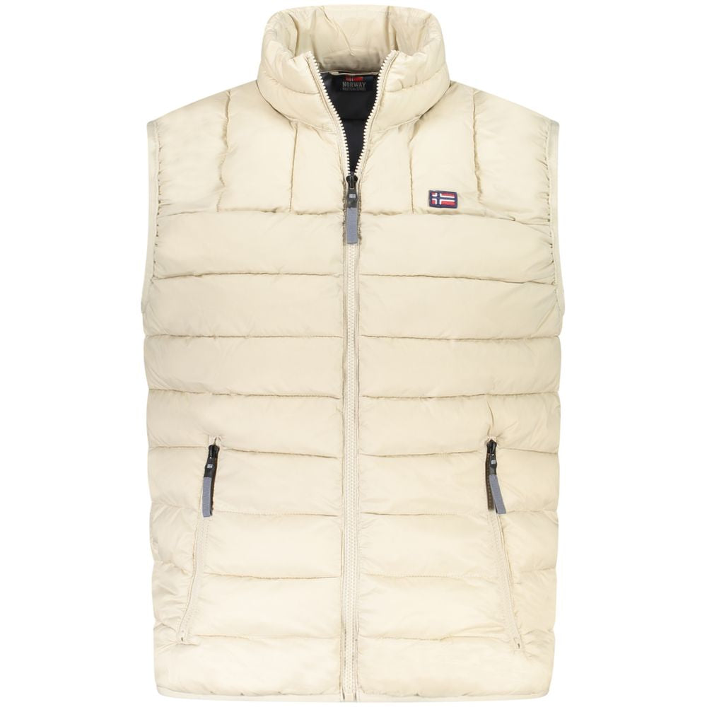 Norwegen 1963 Beige Polyamid Herrenjacke