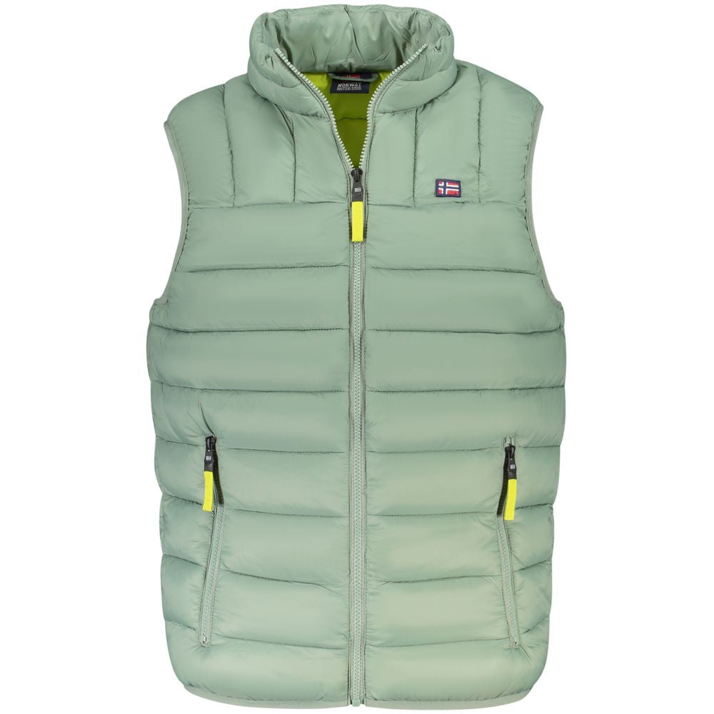 Norwegen 1963 Grüne Polyamid-Herrenjacke