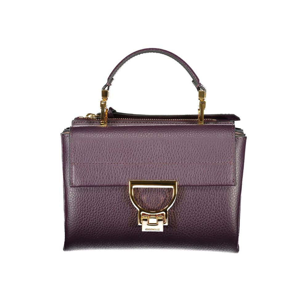 Coccinelle Lila Leder Damen Handtasche